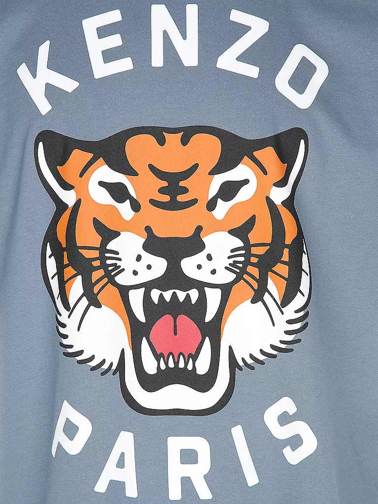 KENZO | Camiseta LUCKY TIGER | Azul claro