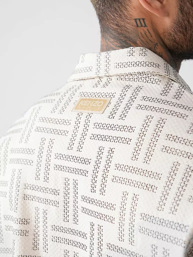 KENZO | Hemd Regular Fit  | Marrón
