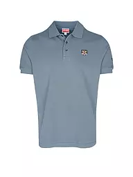 KENZO | Poloshirt LUCKY TIGER Slim Fit | Azul claro
