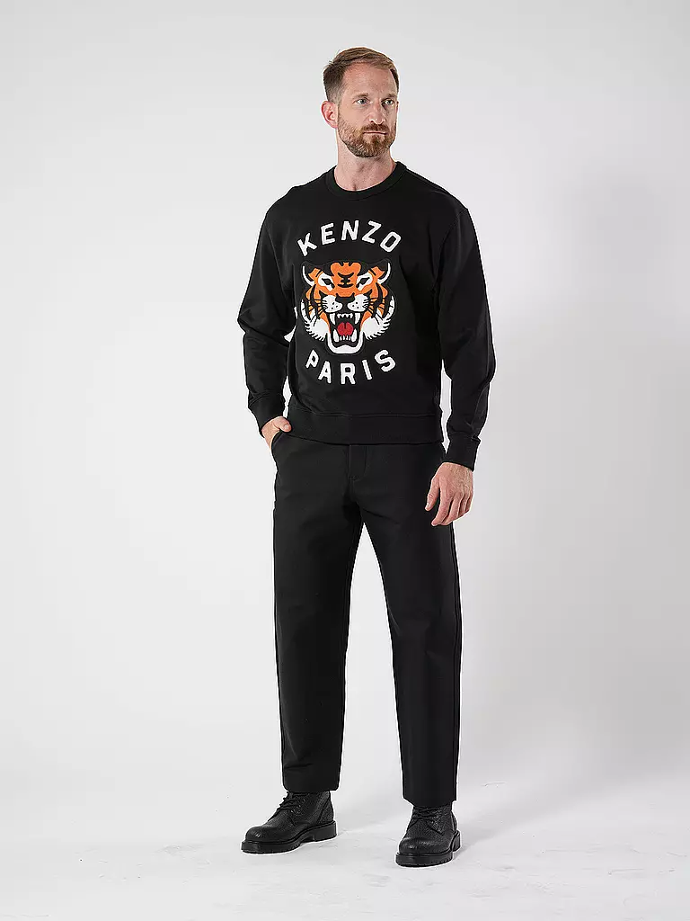 KENZO | Sweater LUCKY TIGER | Negro