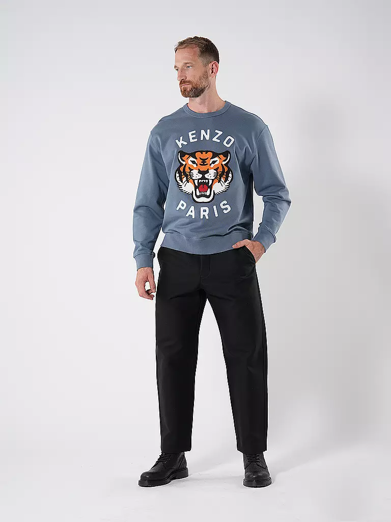 KENZO | Sweater LUCKY TIGER | Azul