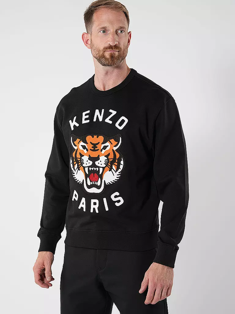 KENZO | Sweater LUCKY TIGER | Negro