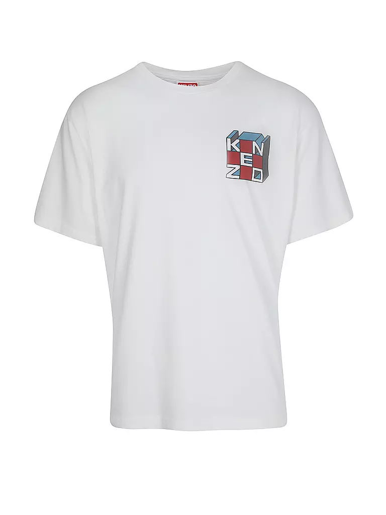 KENZO | T-Shirt KUBE | Blanco