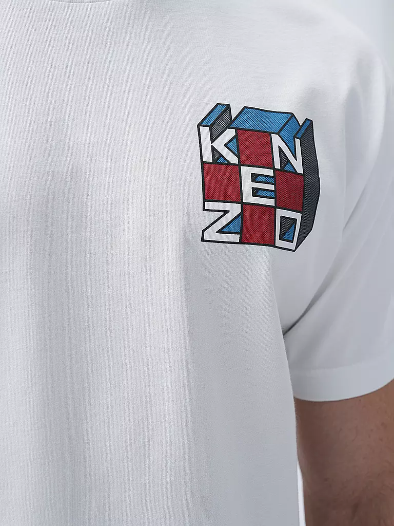 KENZO | T-Shirt KUBE | Blanco