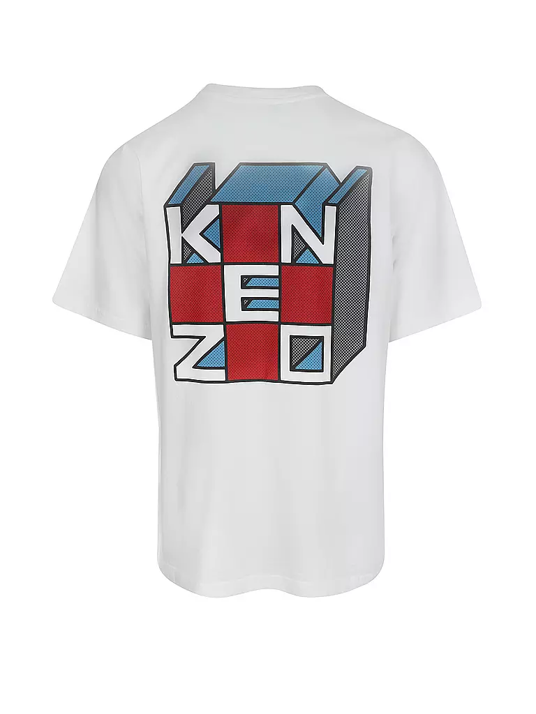 KENZO | T-Shirt KUBE | Blanco