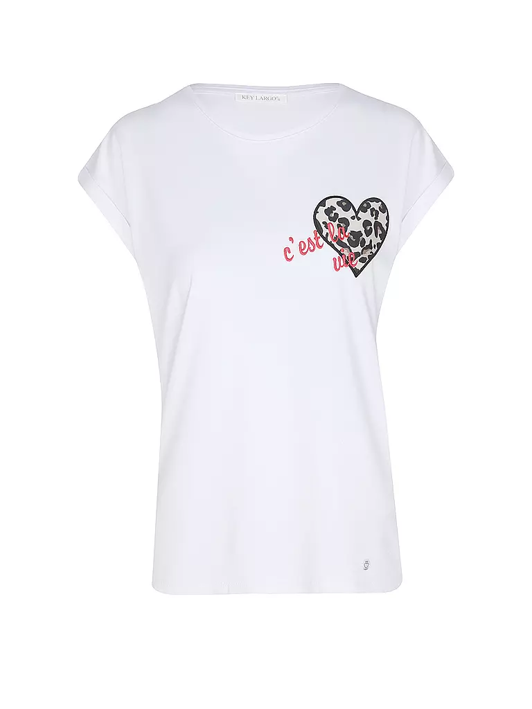 KEY LARGO | Camiseta BELLE | Blanco