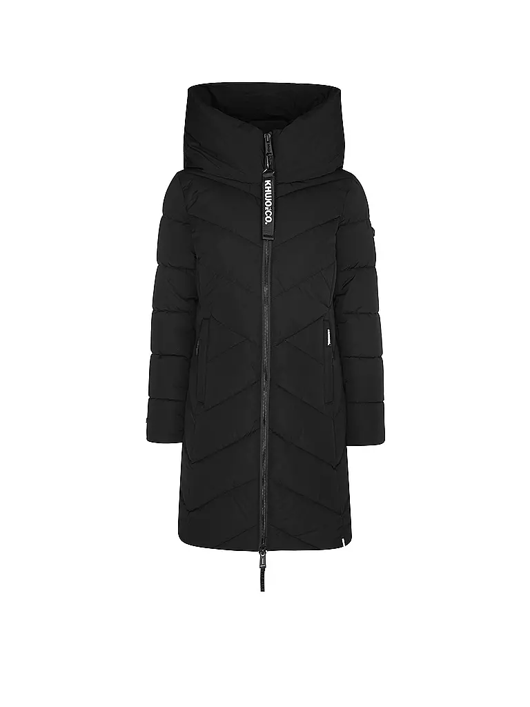 KHUJO | Abrigo acolchado DARKA 2 | Negro