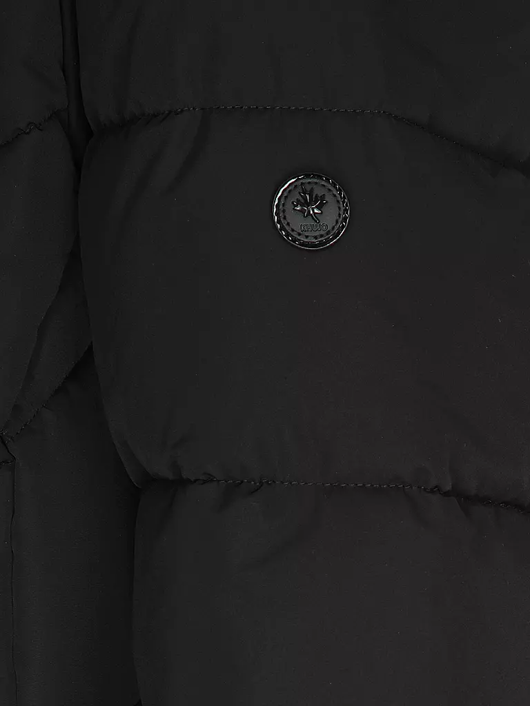 KHUJO | Abrigo acolchado DARKA 2 | Negro