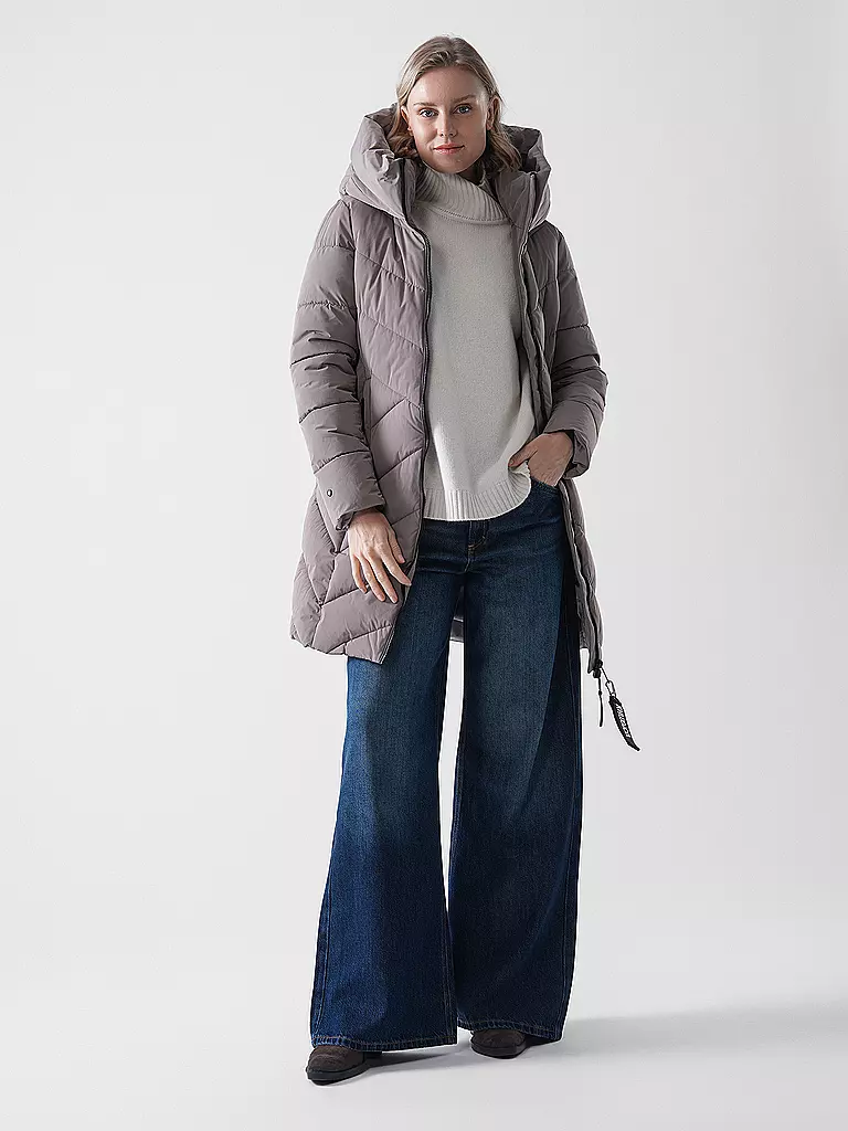 KHUJO | Abrigo acolchado DARKA 2 | Crema
