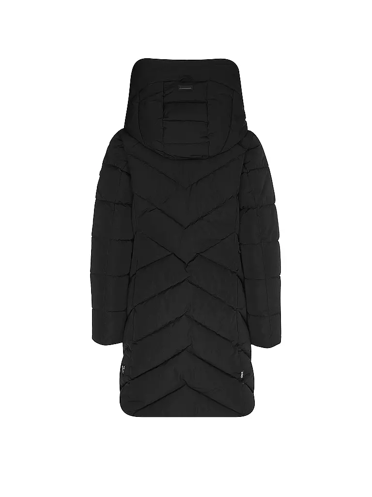 KHUJO | Abrigo acolchado DARKA 2 | Negro