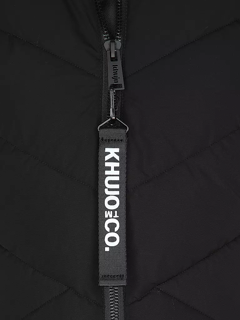KHUJO | Abrigo acolchado DARKA 2 | Negro