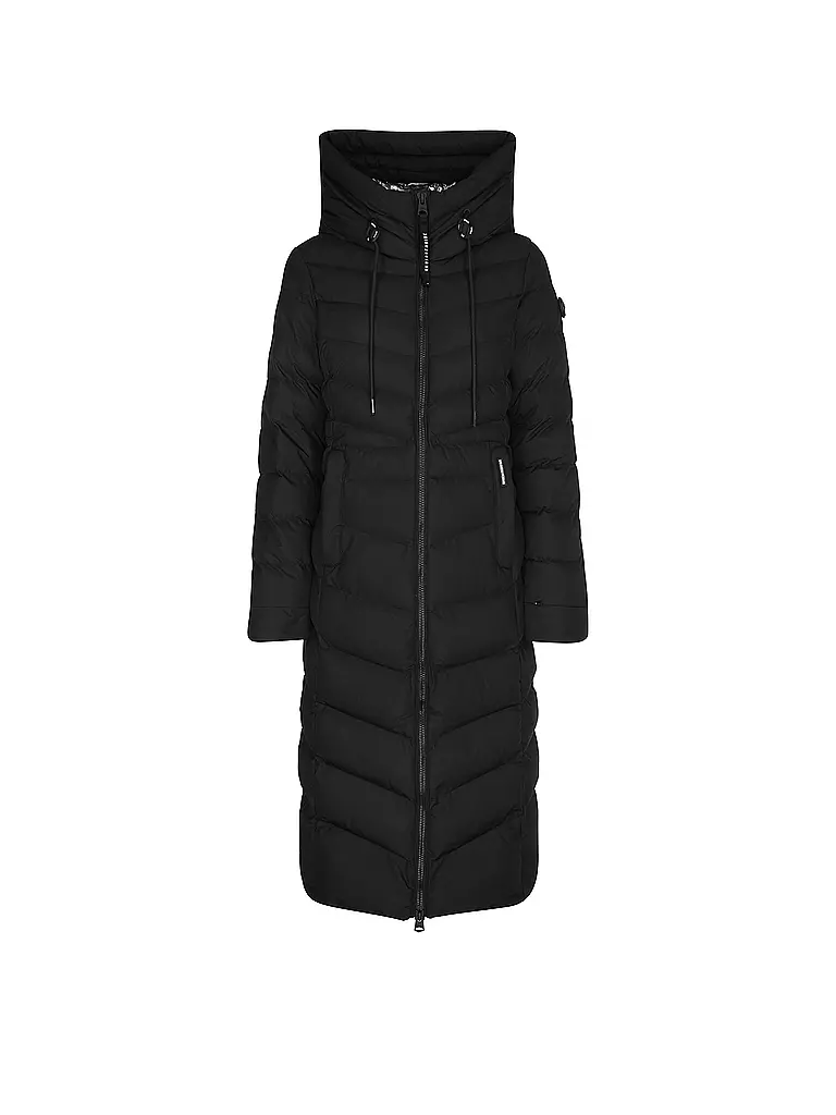 KHUJO | Abrigo acolchado INGRAM 4 | Negro