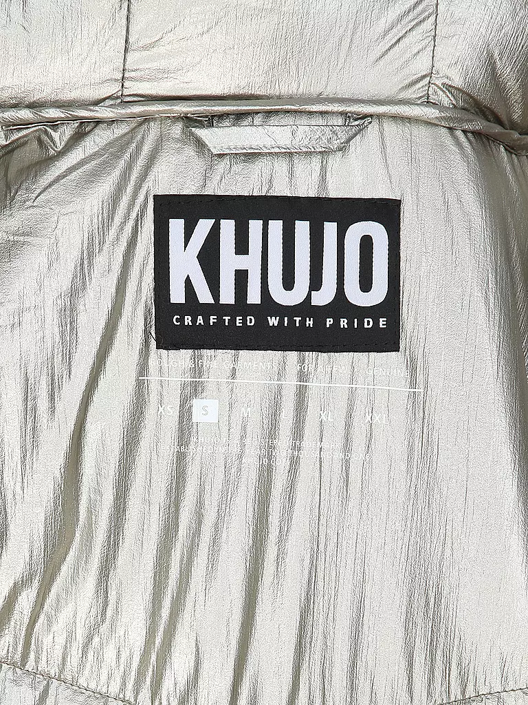 KHUJO | Abrigo acolchado INGRAM 4 | Negro