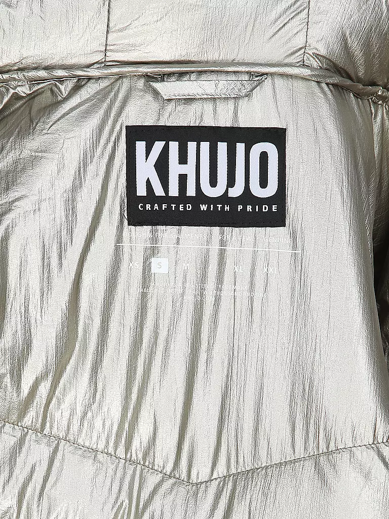 KHUJO | Abrigo acolchado INGRAM 4 | Marrón