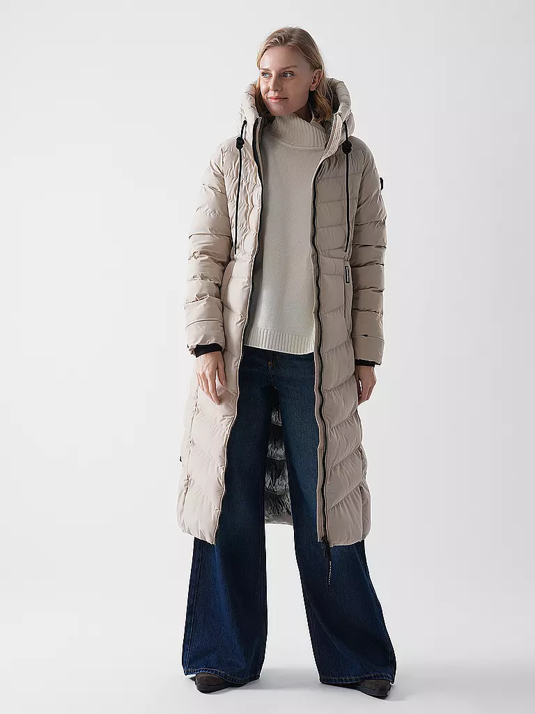 KHUJO | Abrigo acolchado INGRAM 4 | Beige