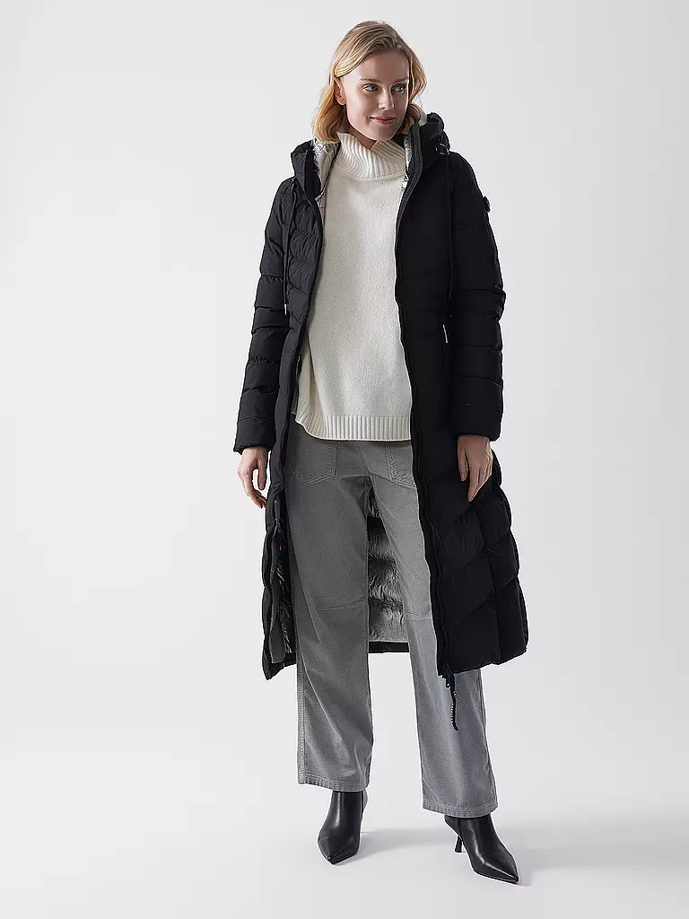 KHUJO | Abrigo acolchado INGRAM 4 | Negro