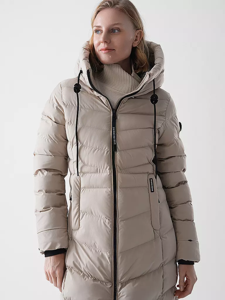 KHUJO | Abrigo acolchado INGRAM 4 | Beige