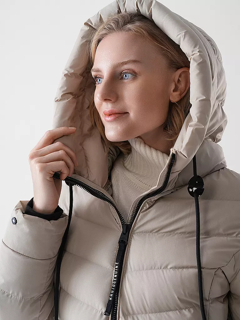 KHUJO | Abrigo acolchado INGRAM 4 | Beige