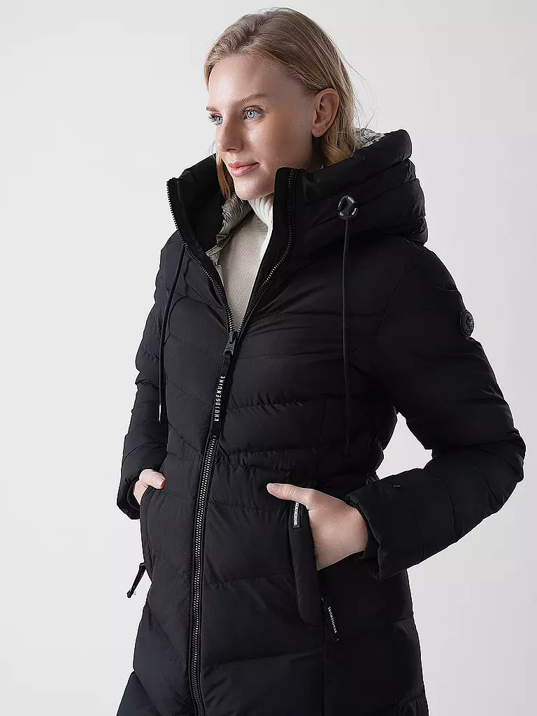 KHUJO | Abrigo acolchado INGRAM 4 | Negro