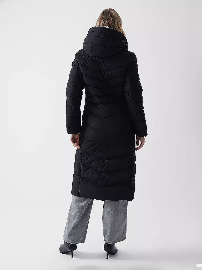 KHUJO | Abrigo acolchado INGRAM 4 | Negro