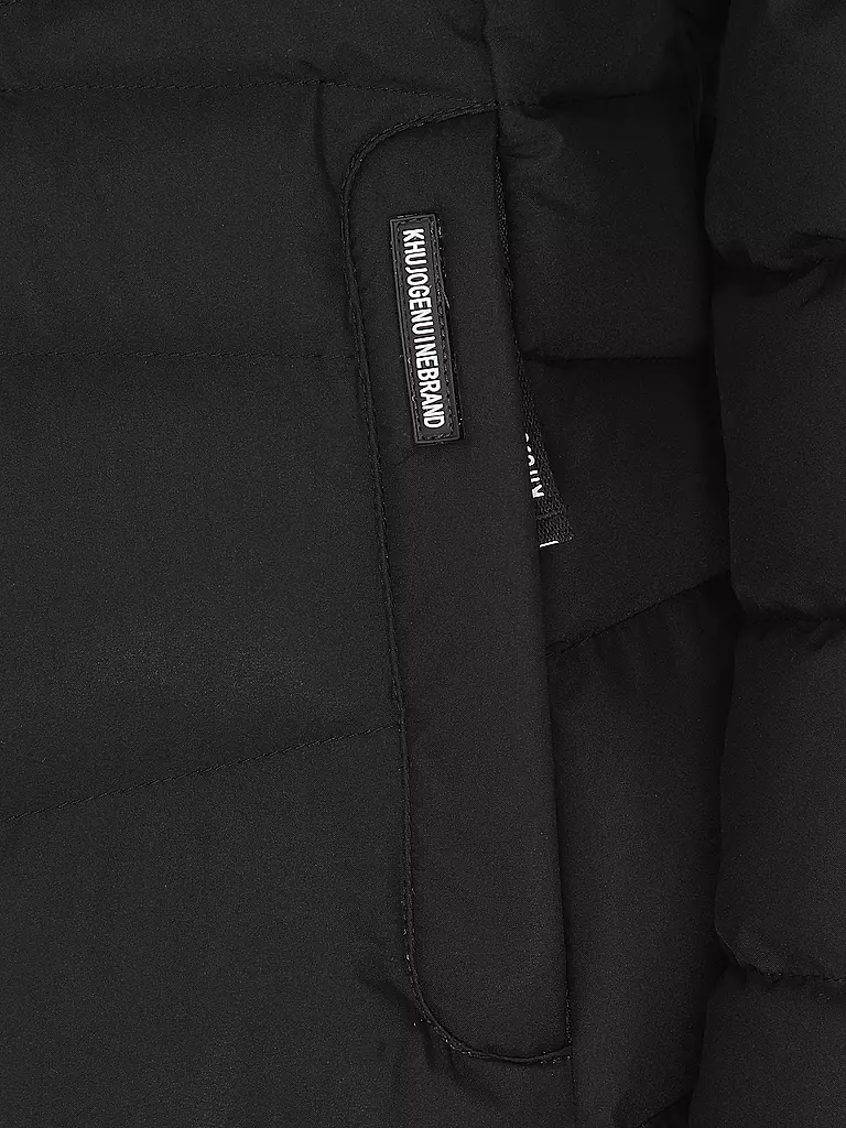 KHUJO | Abrigo acolchado INGRAM 4 | Negro