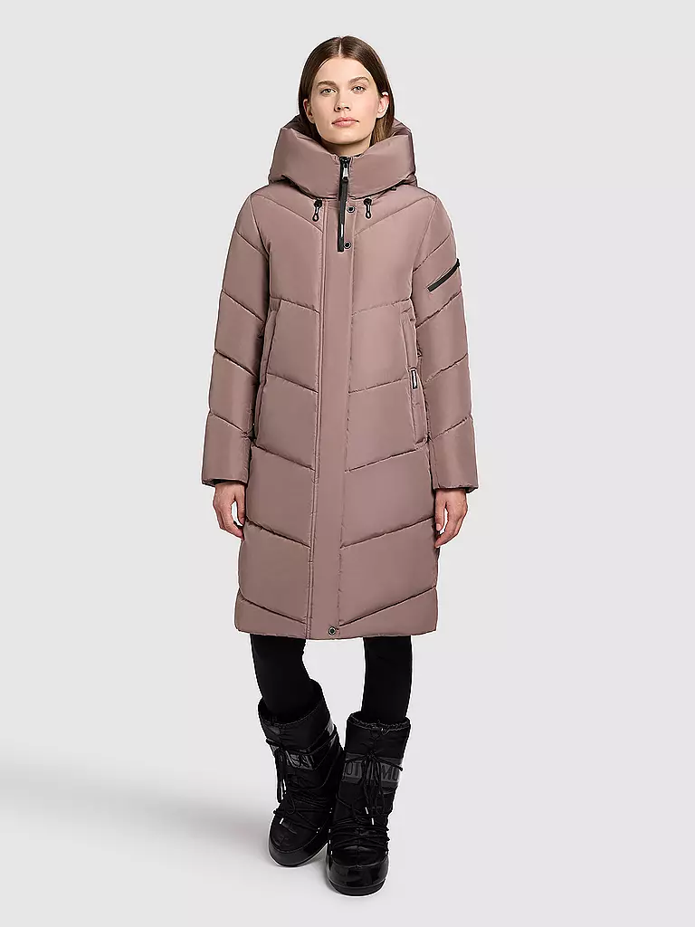 KHUJO | Abrigo acolchado JANGE | Beige