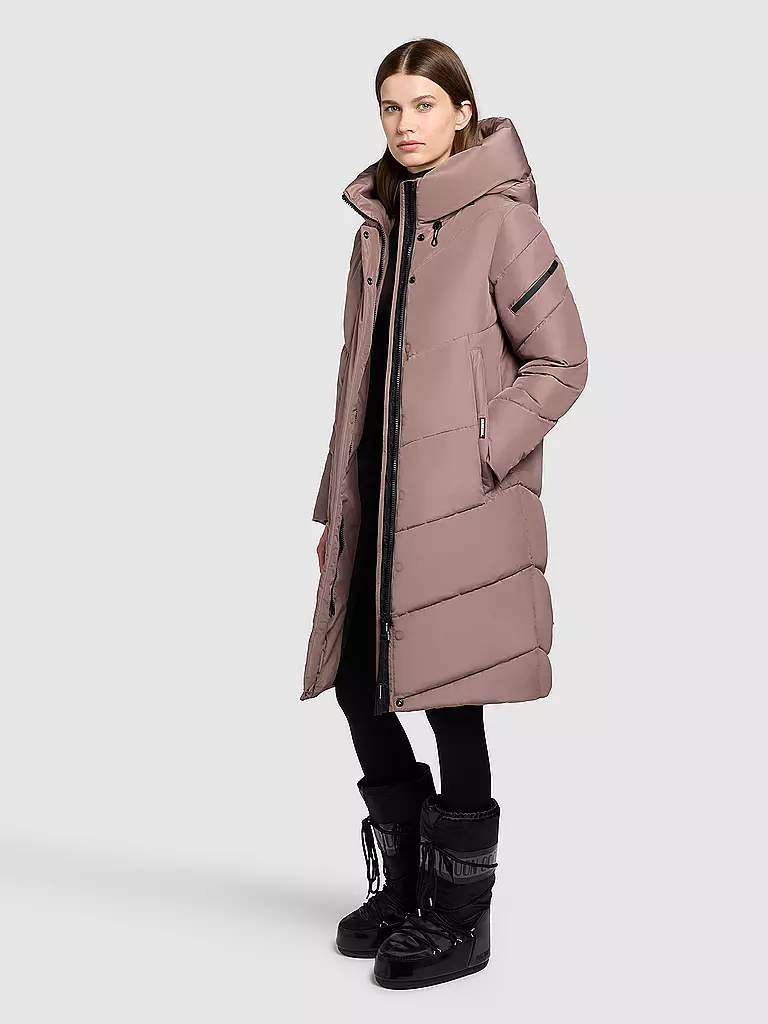 KHUJO | Abrigo acolchado JANGE | Beige