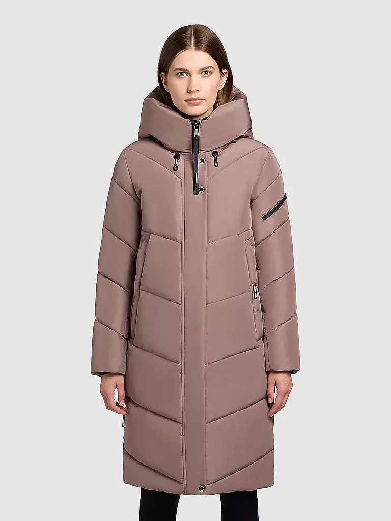 KHUJO | Abrigo acolchado JANGE | Beige