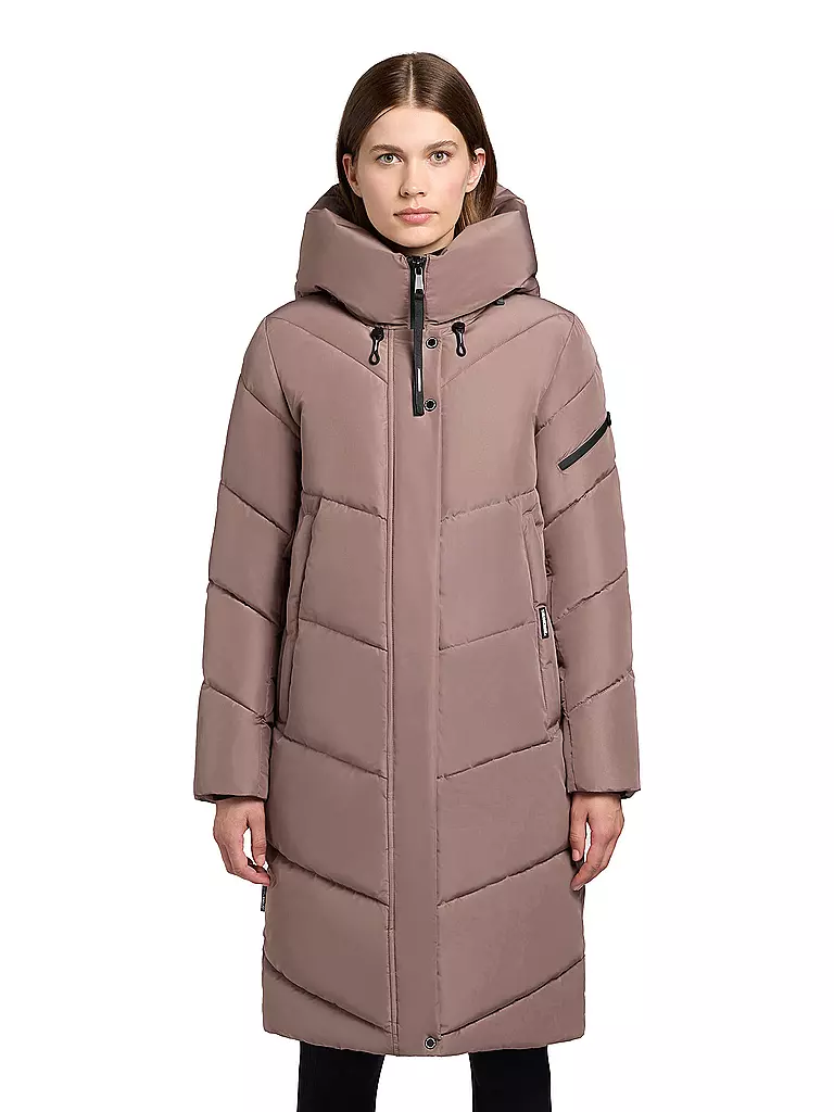 KHUJO | Abrigo acolchado JANGE | Beige