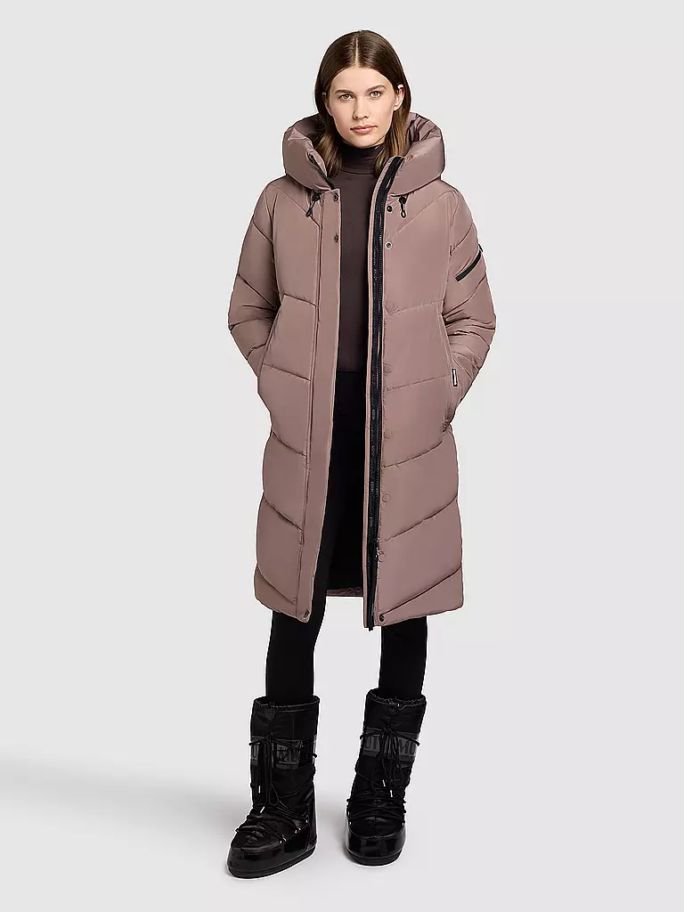 KHUJO | Abrigo acolchado JANGE | Beige