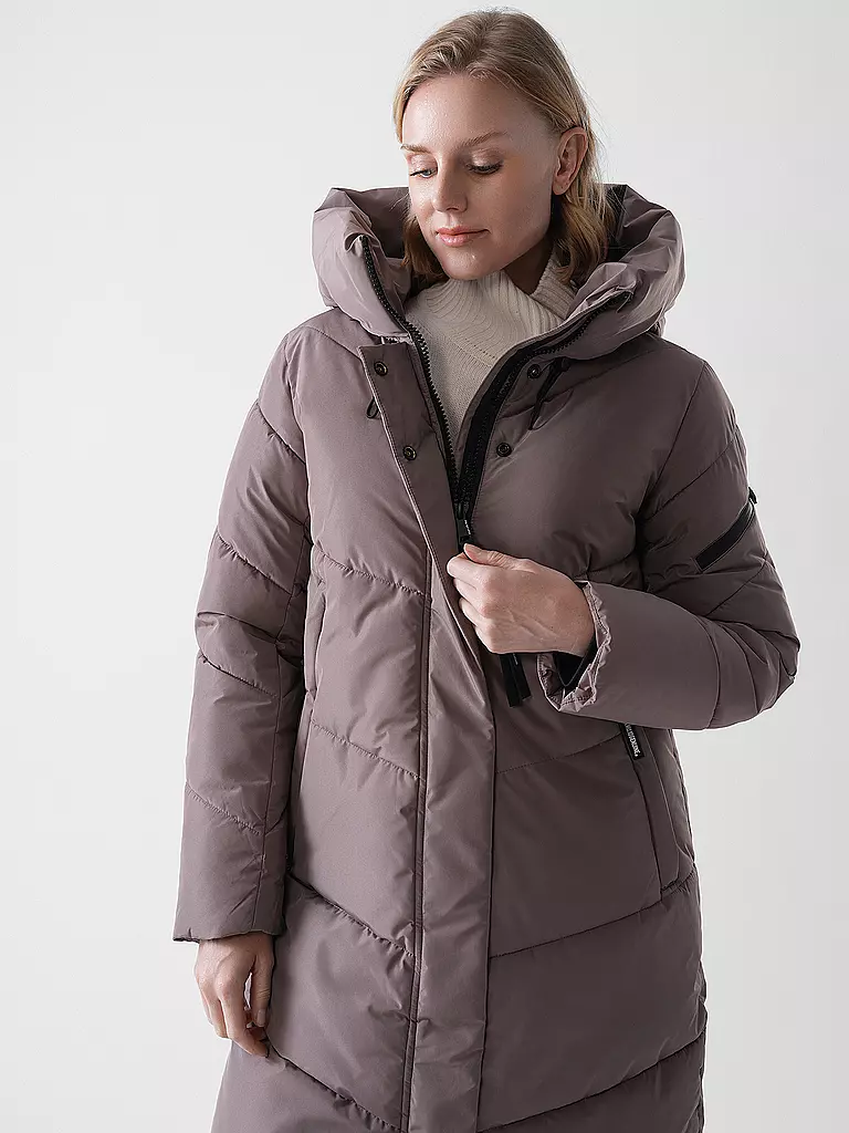 KHUJO | Abrigo acolchado JANGE | Beige
