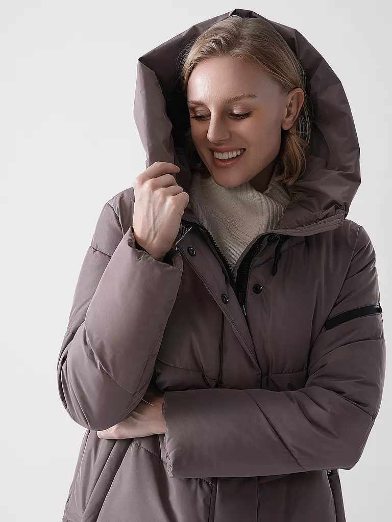 KHUJO | Abrigo acolchado JANGE | Beige