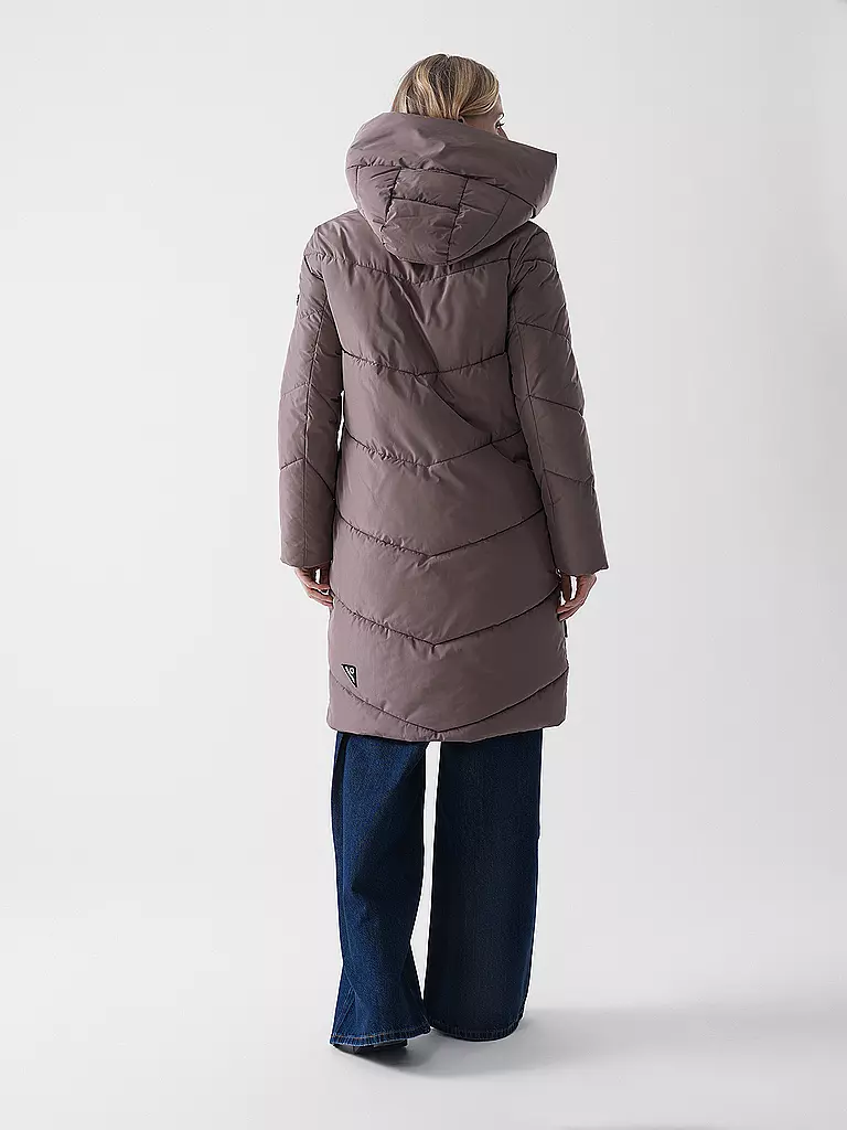 KHUJO | Abrigo acolchado JANGE | Beige