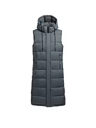 KHUJO | Steppgilet THE MAGNETA MATT | Gris