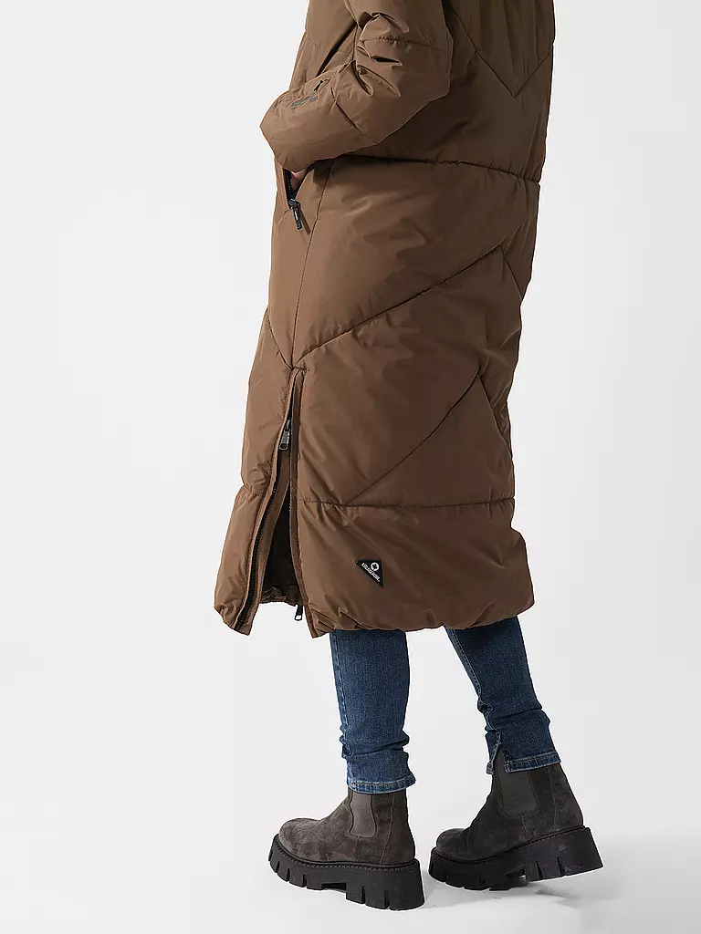 KHUJO | Steppmantel PRAYCE | Oliva