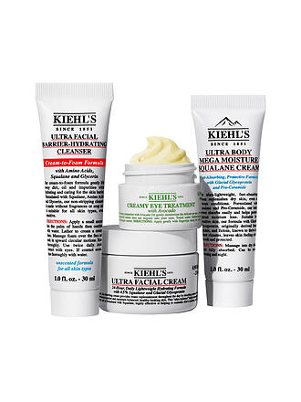 KIEHL'S | Set de regalo - Master Moisturizing Minis Gift Set 2x30ml / 25ml / 14ml