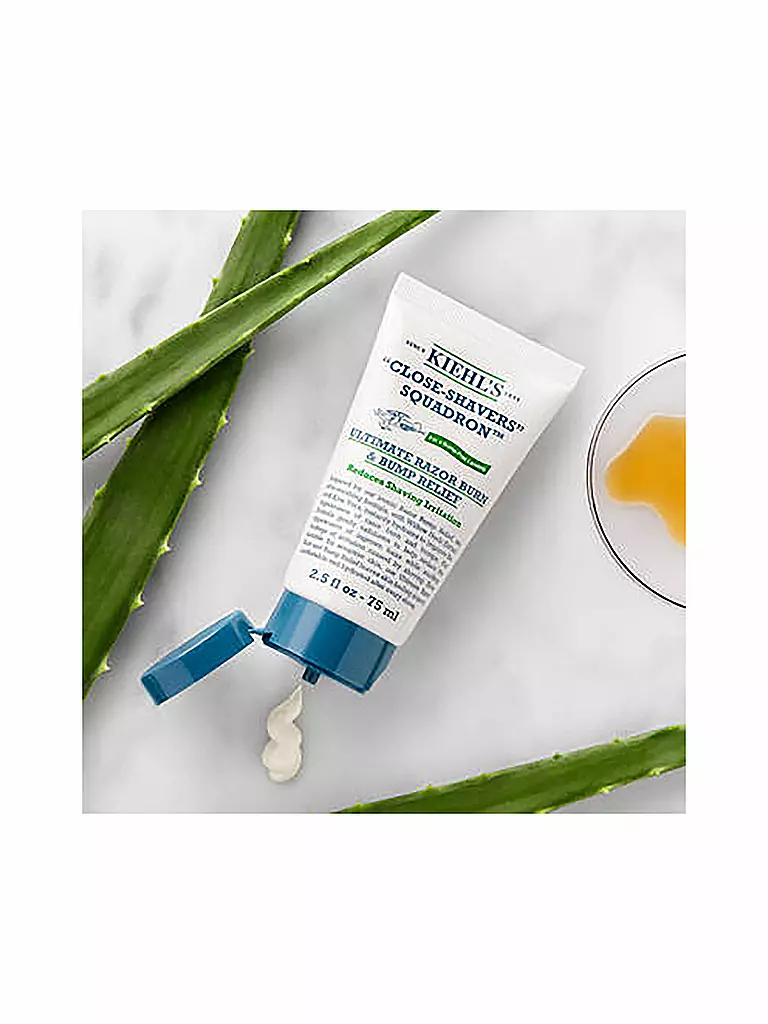 KIEHL'S | Bálsamo para después del afeitado - Alivio definitivo para el ardor y los granitos causados por el afeitado 75 ml | 