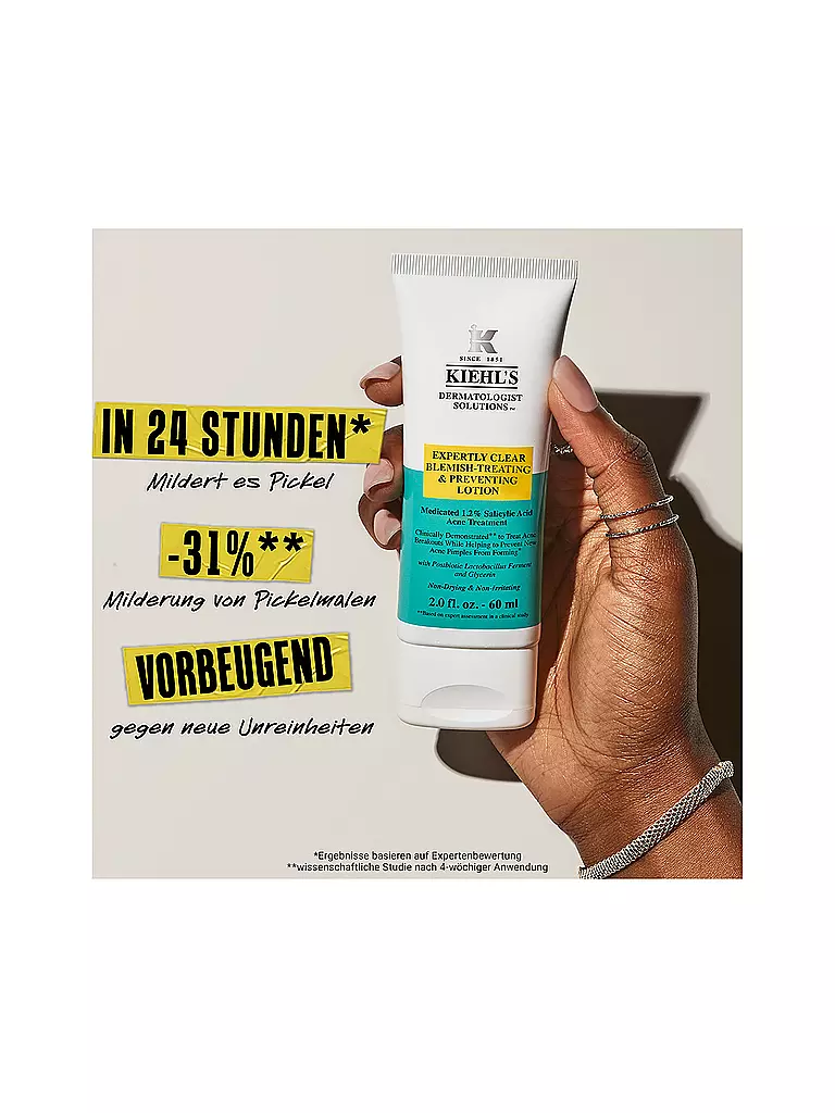 KIEHL'S | Crema facial - Loción para tratar y prevenir imperfecciones Expertly Clear 60ml | 