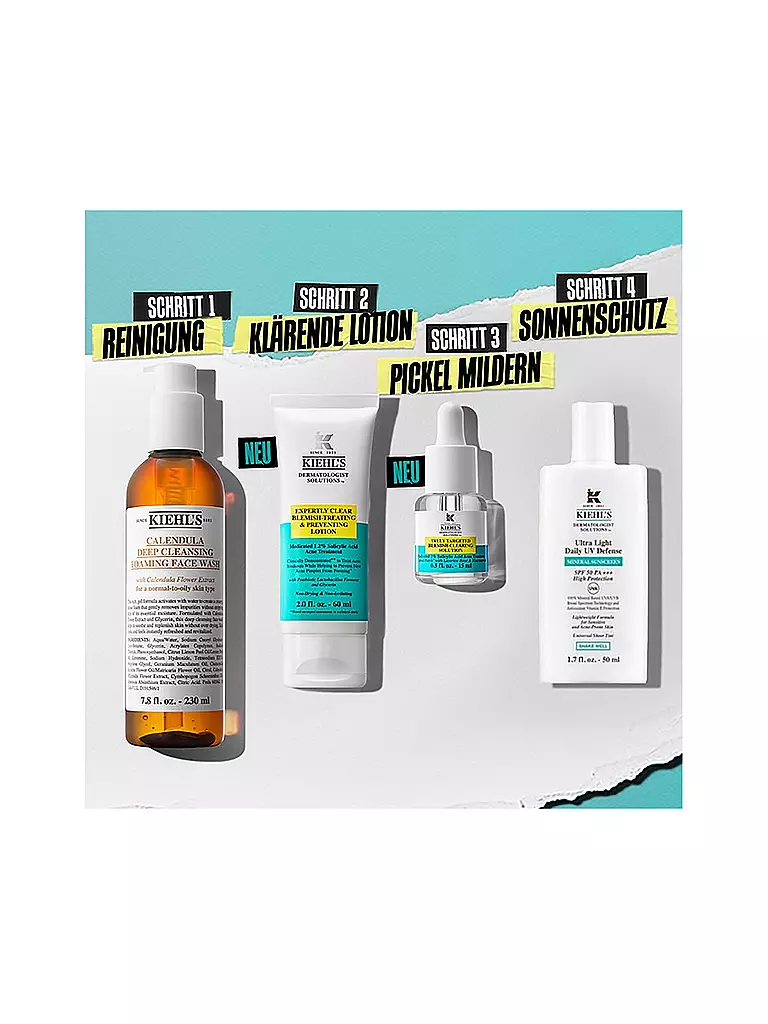 KIEHL'S | Crema facial - Loción para tratar y prevenir imperfecciones Expertly Clear 60ml | 