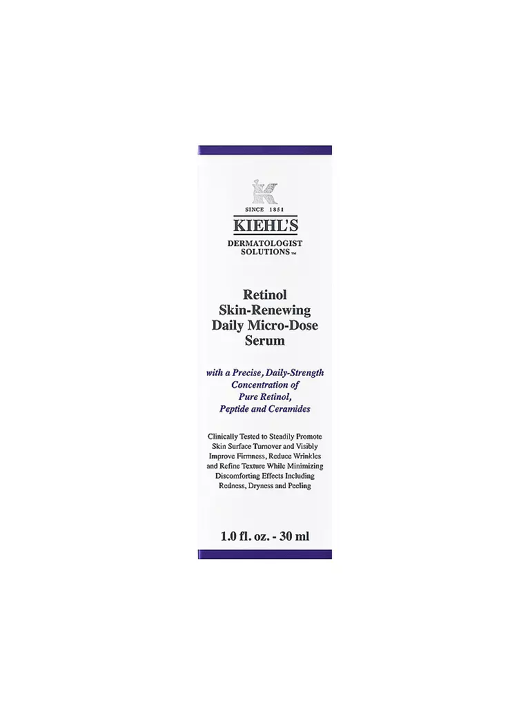 KIEHL'S | Crema facial - Tratamiento diario microdosificado renovador de la piel con retinol 30 ml | keine Farbe