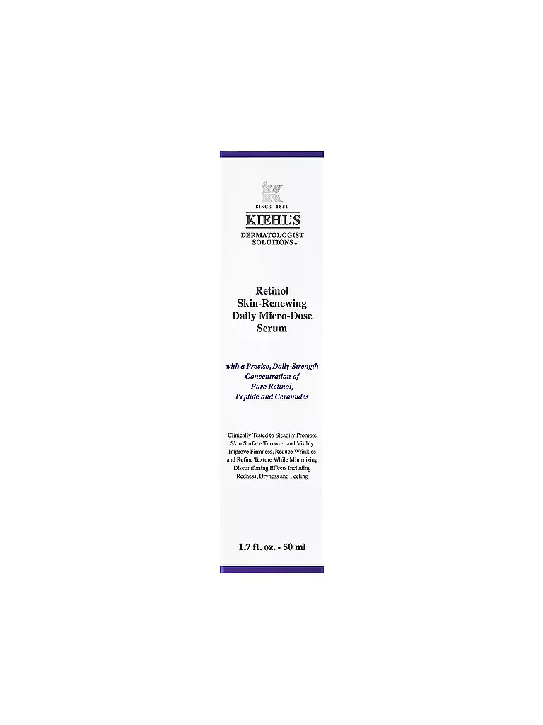 KIEHL'S | Crema facial - Tratamiento diario microdosificado renovador de la piel con retinol 50 ml | keine Farbe