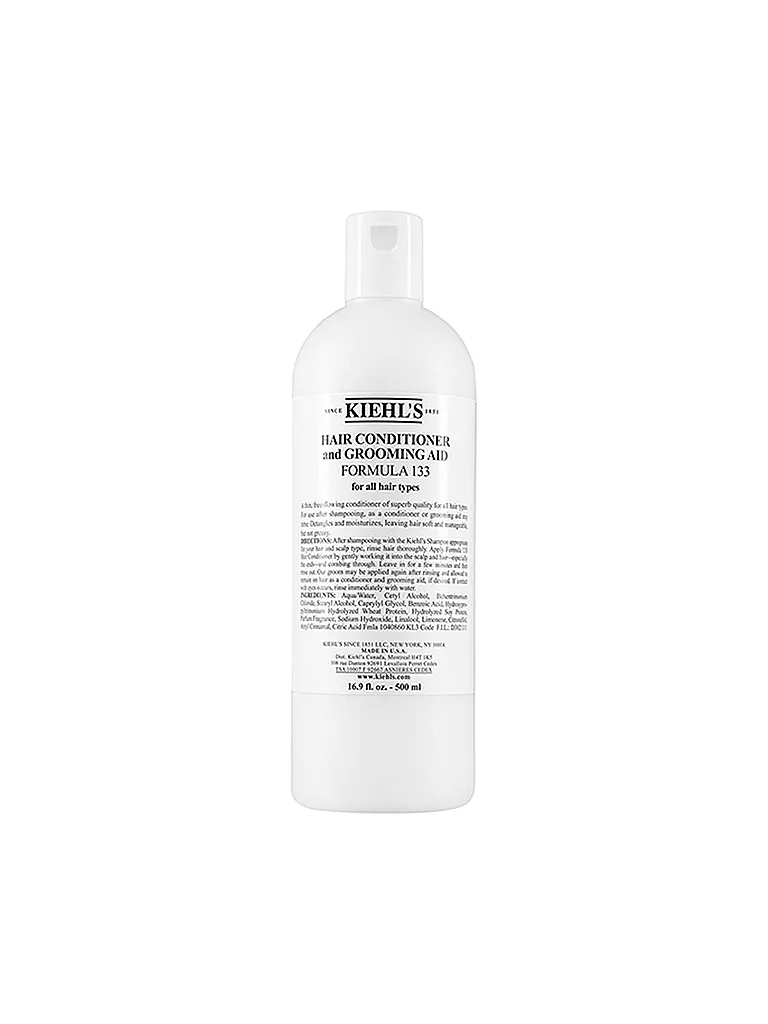 KIEHL'S | Cuidado del cabello - Acondicionador y ayuda para el peinado Fórmula 133 500ml | keine Farbe
