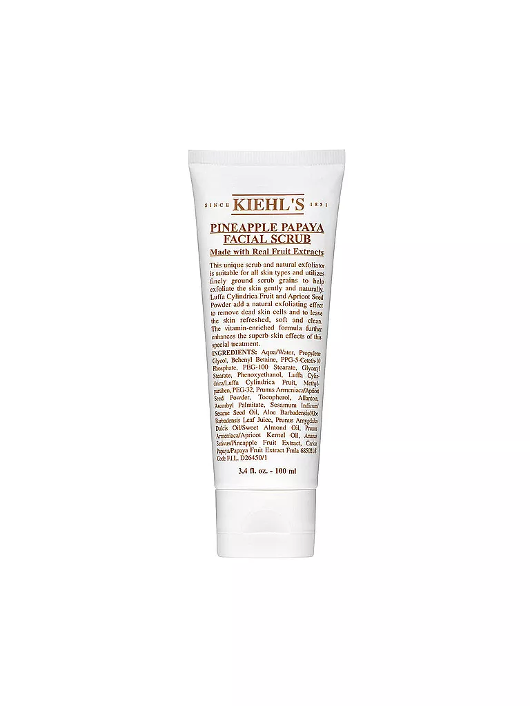 KIEHL'S | Exfoliante Facial de Piña y Papaya 100 ml | keine Farbe