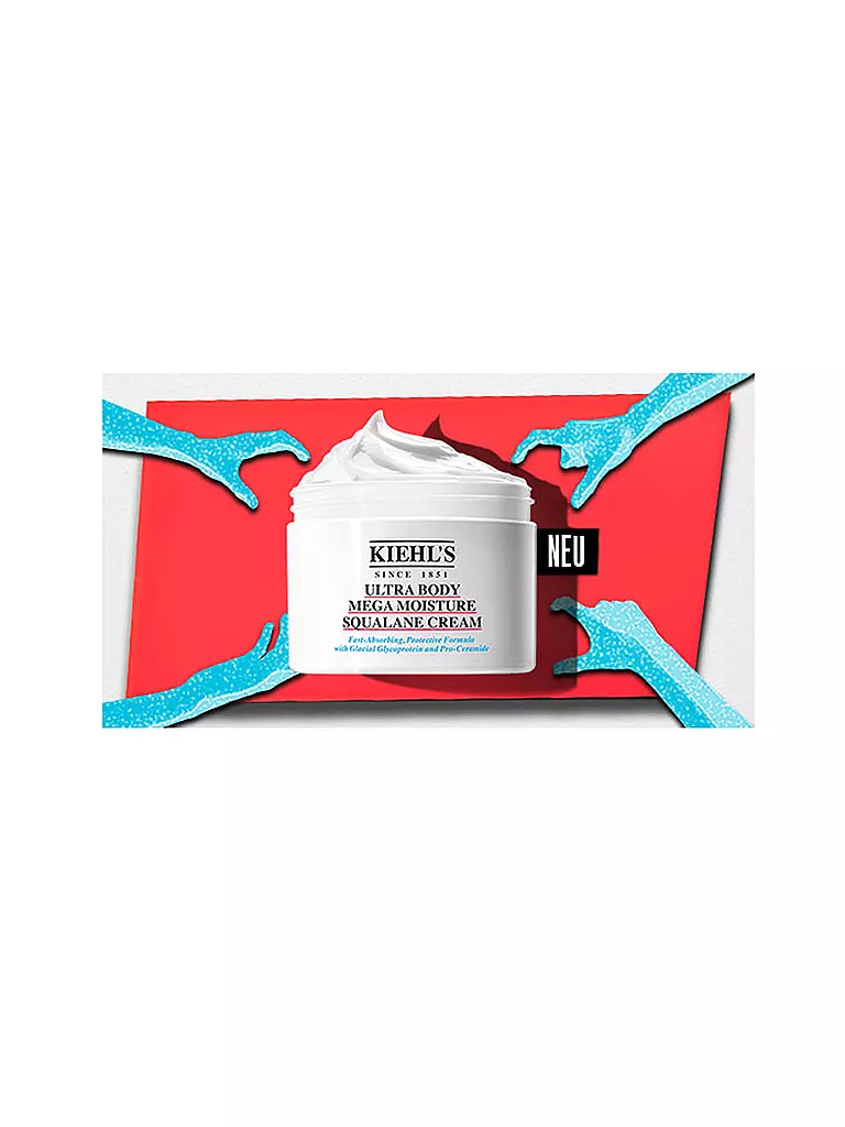 KIEHL'S | Ultra Body Mega Moisture Squalane Creme 250ml | 