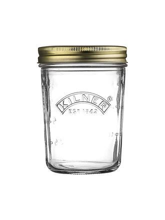 KILNER | Tarro de conserva de boca ancha 350ml vidrio/metal
