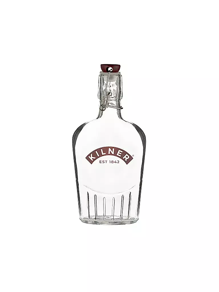 KILNER | Botella de ginebra de vidrio de 300 ml | Transparente
