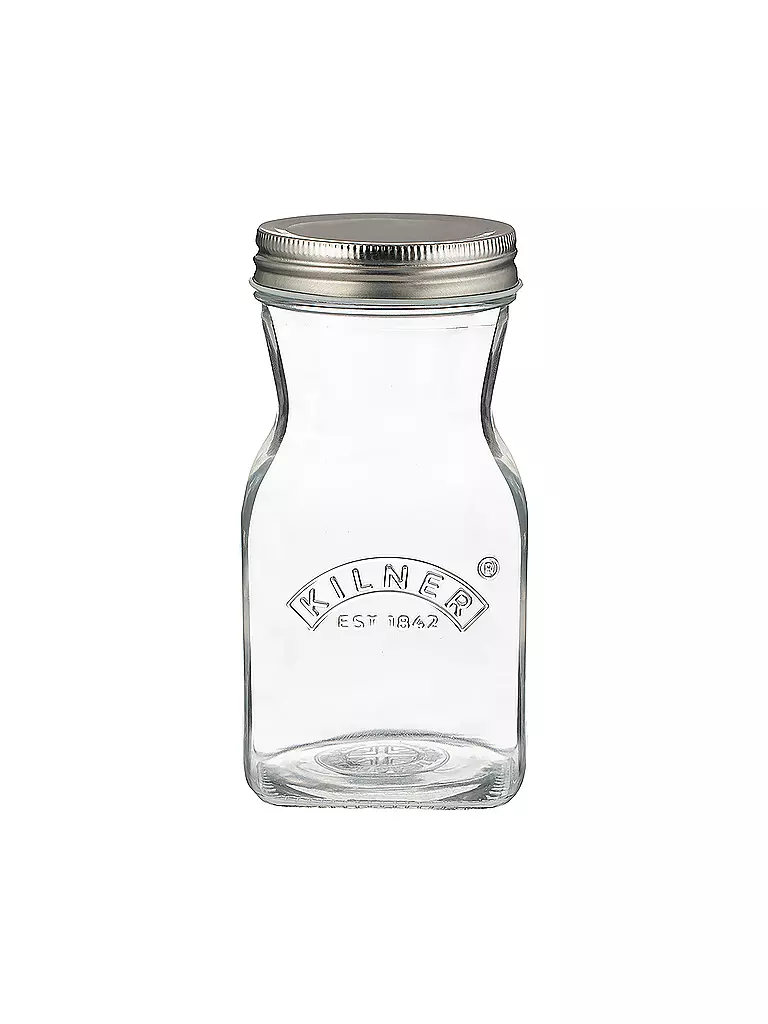 KILNER | Botella de vidrio para zumo/salsa de 500 ml | Transparente