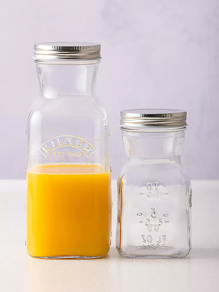 KILNER | Botella de vidrio para zumo/salsa de 500 ml | 