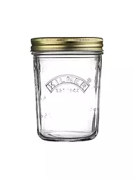 KILNER | Tarro de conserva de boca ancha 350ml vidrio/metal | Transparente