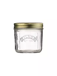 KILNER | Tarro de conservas de boca ancha de 200 ml, vidrio/metal | Transparente